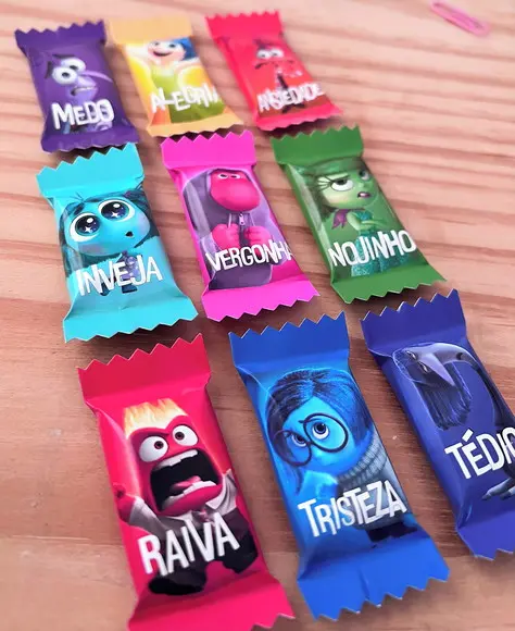 Balinhas Personalizadas Emoções Divertidamente