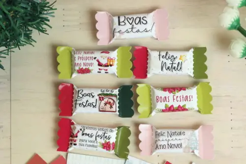 Balinhas Personalizadas Natal