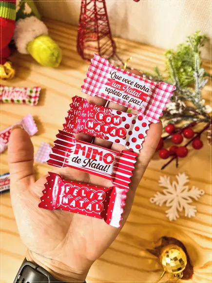 Balinhas Personalizadas Natal