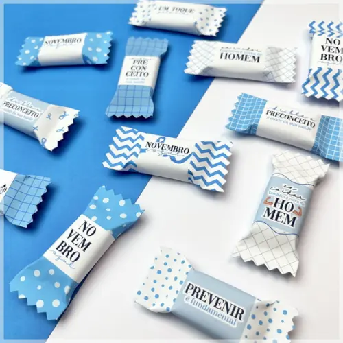 Balinhas Personalizadas Novembro Azul