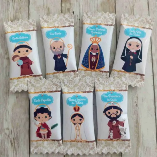 Balinhas Personalizadas Santinhos