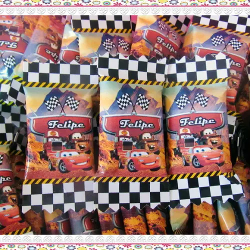 Balinhas Personalizadas Tema Carros