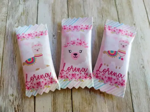 Balinhas Personalizadas Tema Lhama