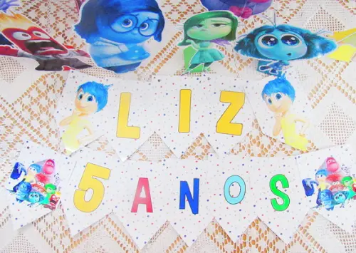 Bandeirolas Personalizadas Divertidamente