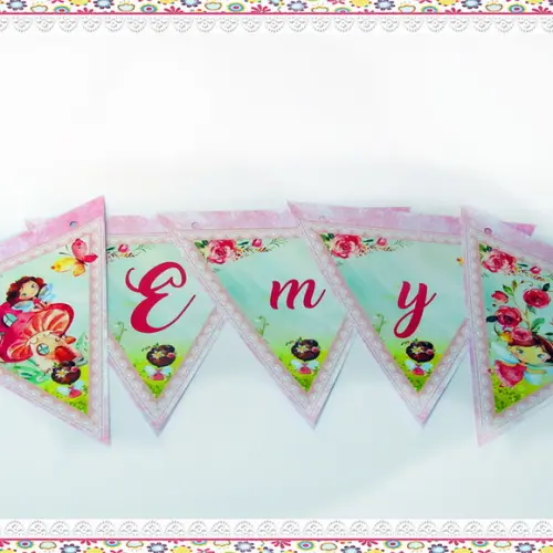 Bandeirolas Personalizadas Fadinha