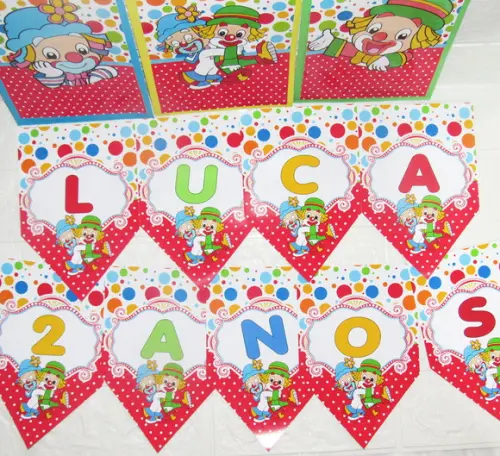 Bandeirolas Personalizadas Patati Patatá