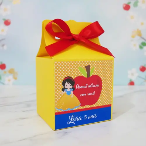 Caixinha Modelo Suspiro Branca de Neve