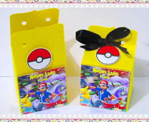 Caixinha Modelo Suspiro Pokémon