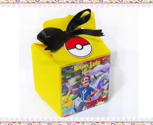 Caixinha Modelo Suspiro Pokémon