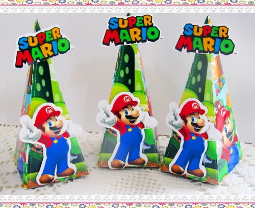 Caixinha Pirâmide Super Mario