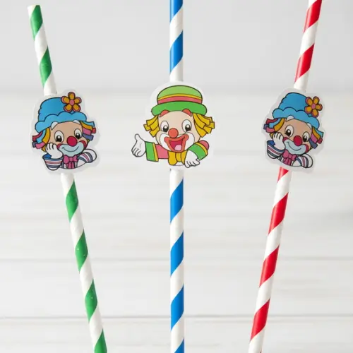 Canudo Decorado Patati Patatá