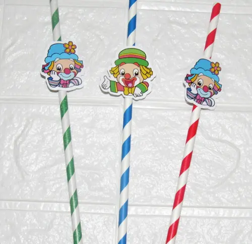 Canudo Decorado Patati Patatá