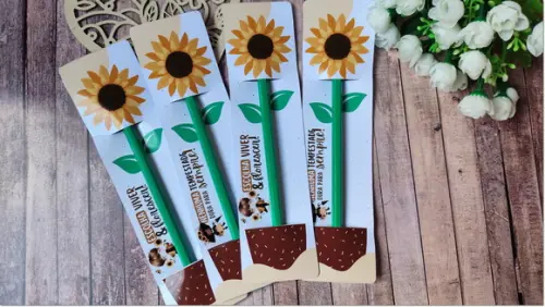 Card com Lápis Personalizado Setembro Amarelo