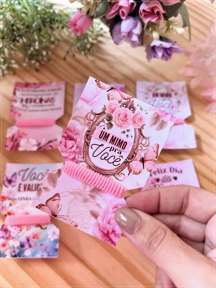 Card com Xuxinha Personalizada Dia da Mulher