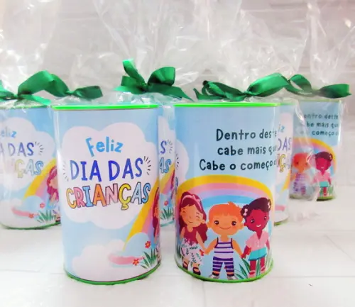 Cofrinho Personalizado Dia das Crianças