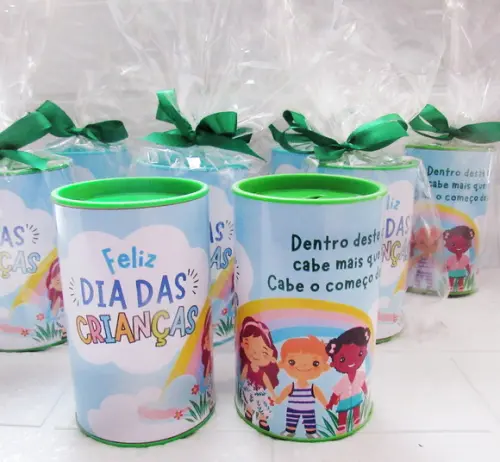 Cofrinho Personalizado Dia das Crianças