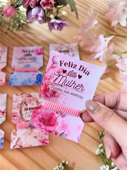 Card com Xuxinha Personalizada Dia da Mulher