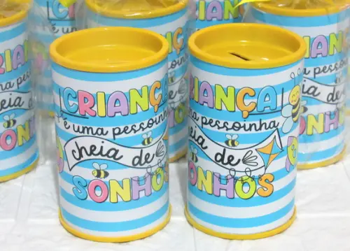 Cofrinho Personalizado Dia das Crianças