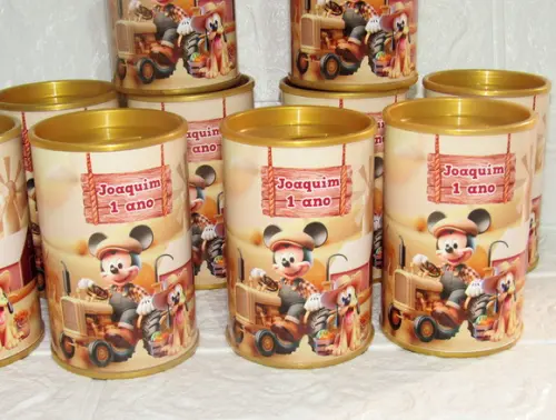 Cofrinho Personalizado Fazendinha do Mickey