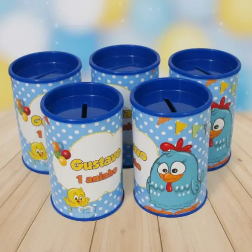 Cofrinho Personalizado Galinha Pintadinha