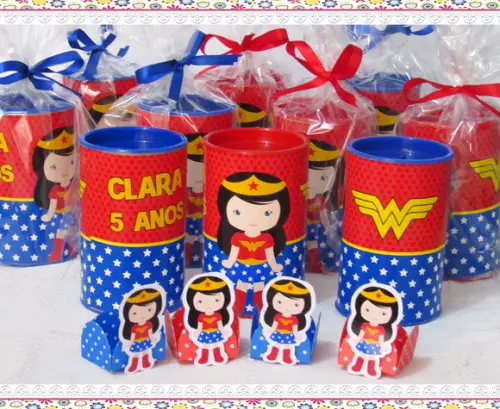 Cofrinho Personalizado Mulher Maravilha