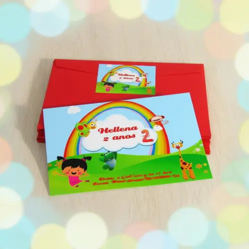 Convite Personalizado Baby Tv
