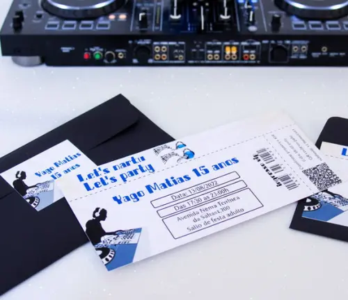 Convite Personalizado Ingresso Balada