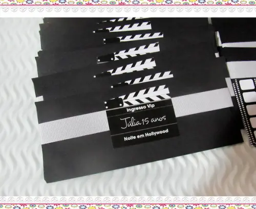 Convite Personalizado Ingresso Cinema