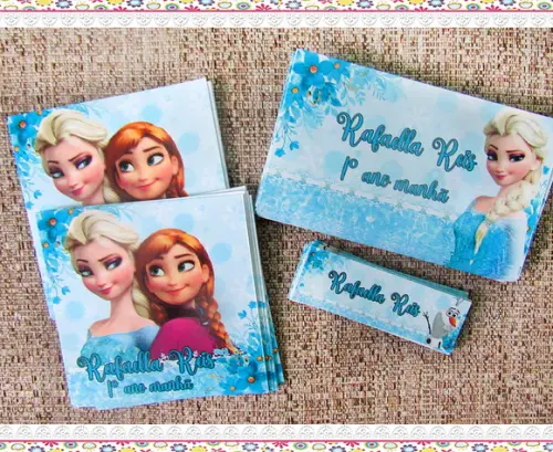 Etiquetas Escolares Frozen