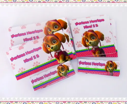 Etiquetas Escolares Personalizadas Skye