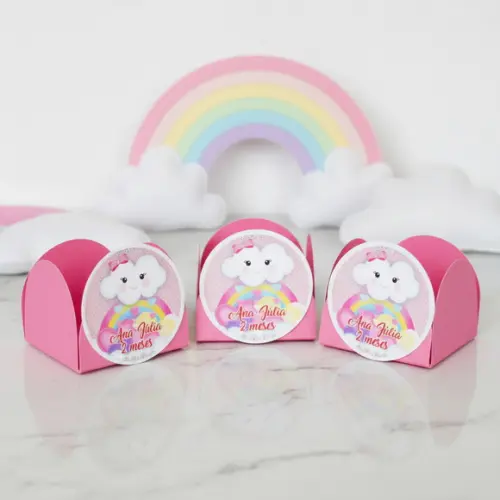 Forminha Chá de Bebê Chuva de Amor