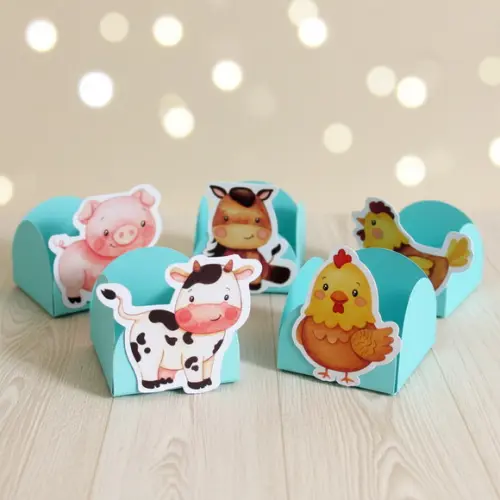 Forminha para Docinhos Bichinhos da Fazenda