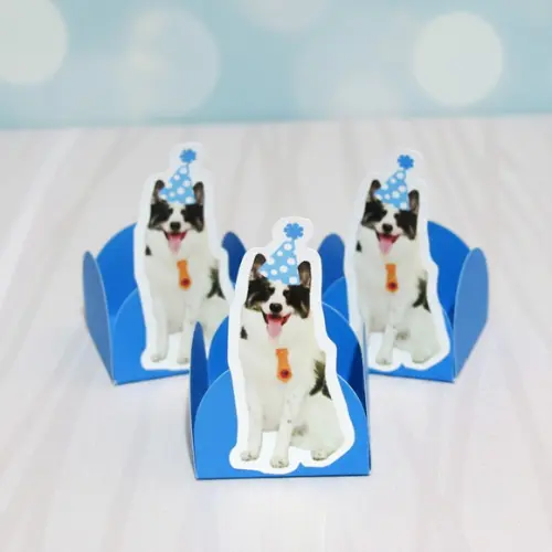 Forminha para Docinhos Carinha de Festa Pet