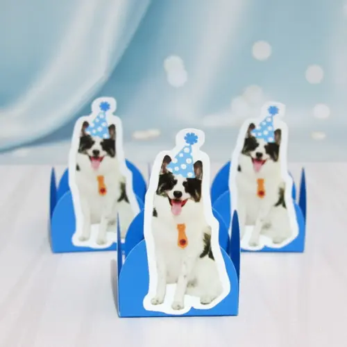 Forminha para Docinhos Carinha de Festa Pet