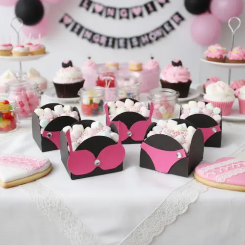 Forminha para Docinhos Chá de Lingerie