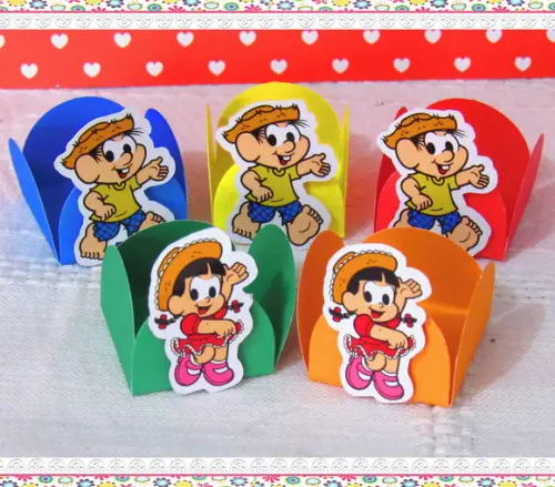 Forminha para Docinhos Chico e Rosinha