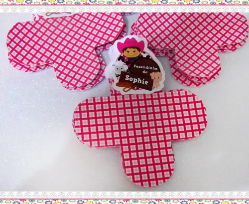 Forminha para Docinhos Fazendinha Menina