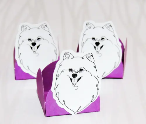 Forminha para Docinhos Personalizada Cachorrinho