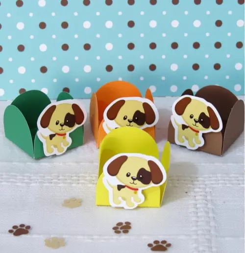 Forminha para Docinhos Personalizada Cachorrinho