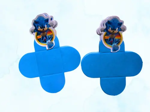 Forminha para Docinhos Personalizada Sonic
