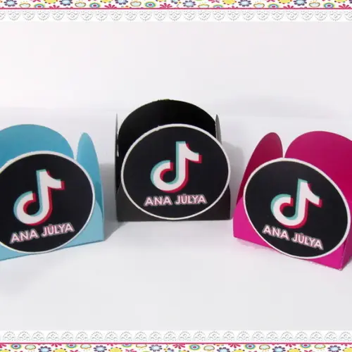Forminha para Docinhos Tik Tok
