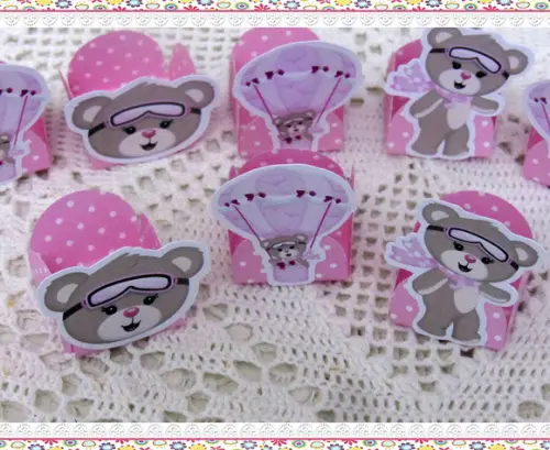 Forminha para Docinhos Ursinha Baloeira
