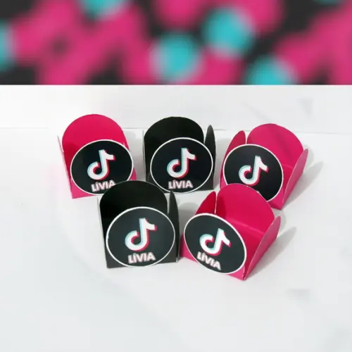 Forminha para Docinhos Tik Tok