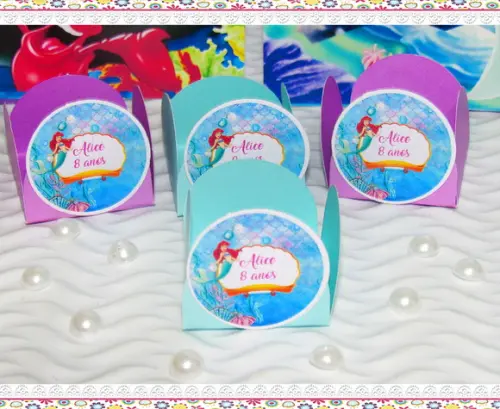 Forminhas para Docinhos Ariel