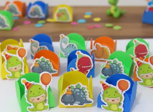 Forminhas para Docinhos Dino Baby