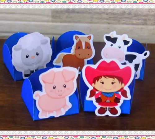 Forminhas para Docinhos Fazendinha