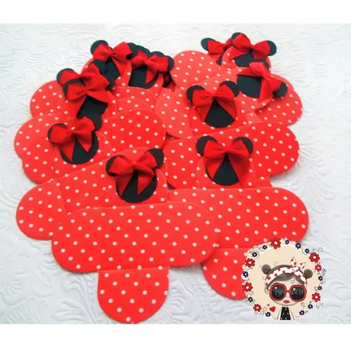 Forminhas para Docinhos Minnie com Lacinho
