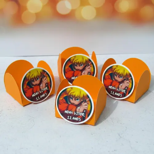Forminhas para Docinhos Naruto