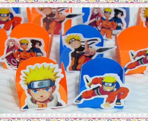 Forminhas para Docinhos Naruto