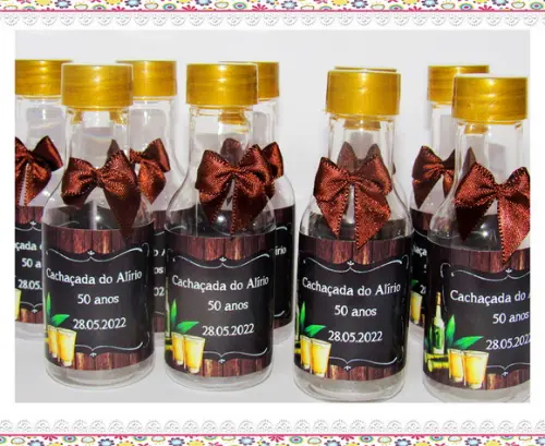 Garrafinha Lembrancinha Cachaça
